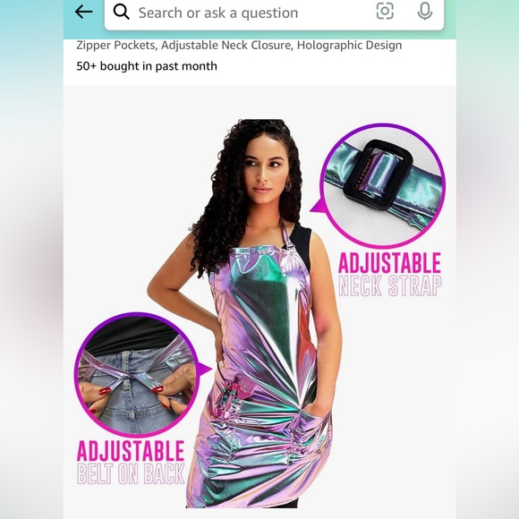 Betty Dain Cosmetologist Apron - Picture 3 of 3